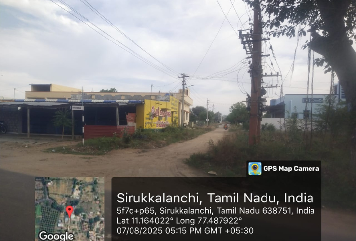 Land For Sale Sirukalanji Chennimalai Road Tirupur